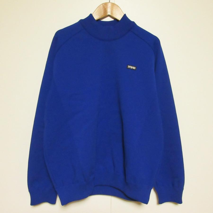 美品 TFW49 ティーエフダブリューフォーティーナイン モックネックニットセーター ゴルフウェア T092220002 サイズS ブラック メンズ 古着 中古 USED TFW49 美品 ティーエフダブリューフォーティーナイン MOCK NECK KNIT