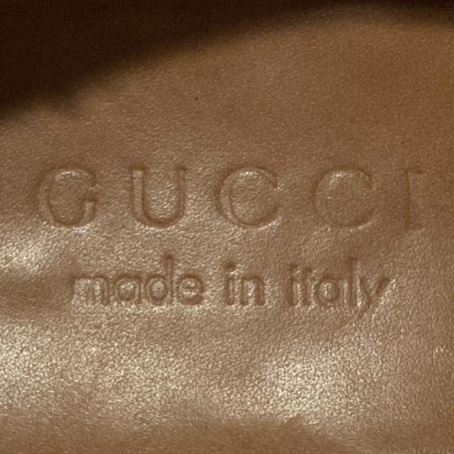 GUCCI（グッチ） バイカラー ウイングチップ レザーシューズ 39.5 E