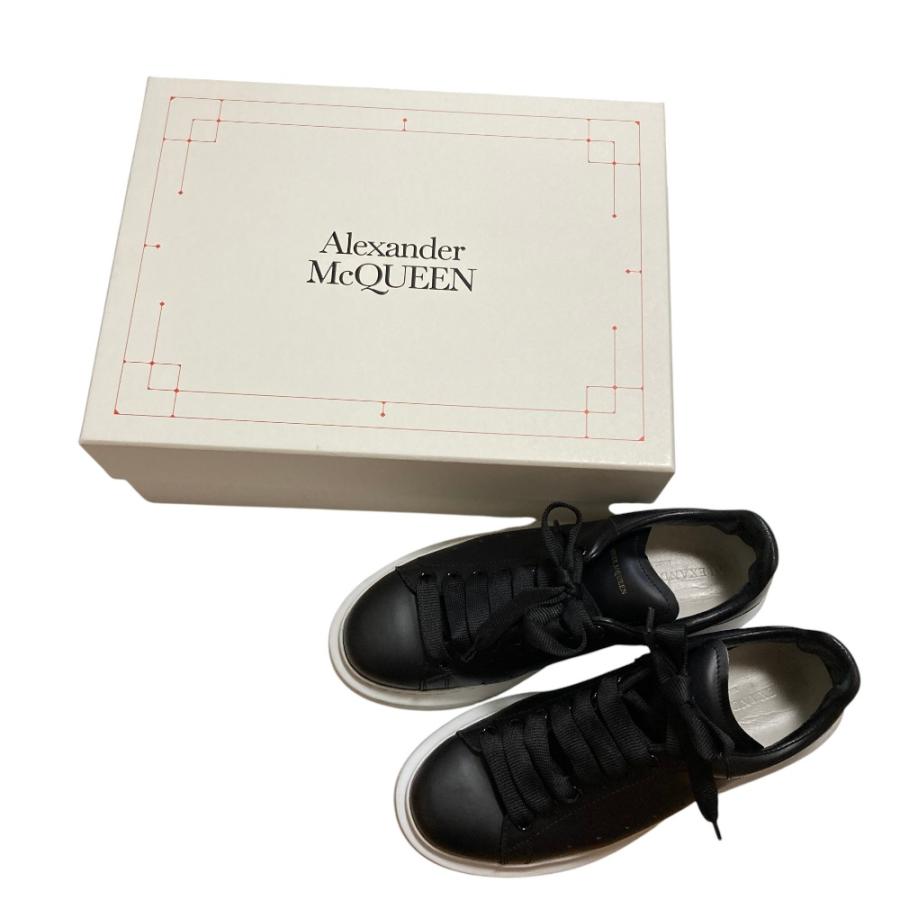 【良品】アレキサンダーマックイーン　オーバーサイズドスニーカー　厚底　黒　38 Alexander McQueen（アレキサンダーマックイーン） 良品 Oversized