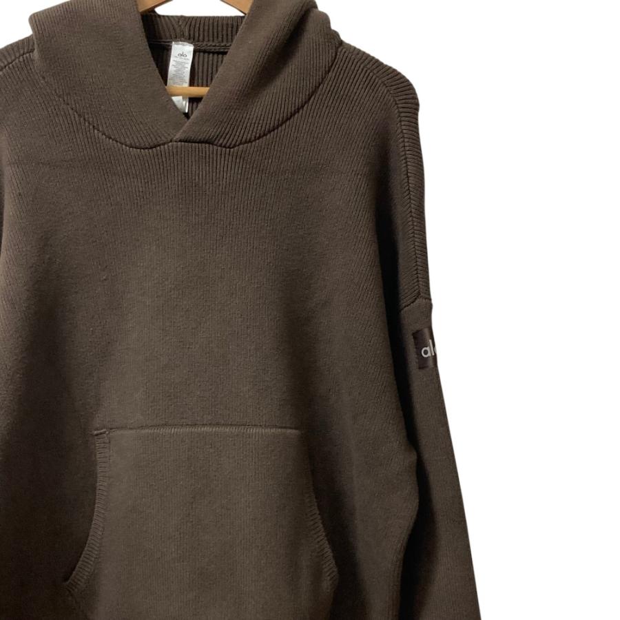 Alo Yoga 美品 アローヨガ Scholar Hooded Sweater ニットパーカー