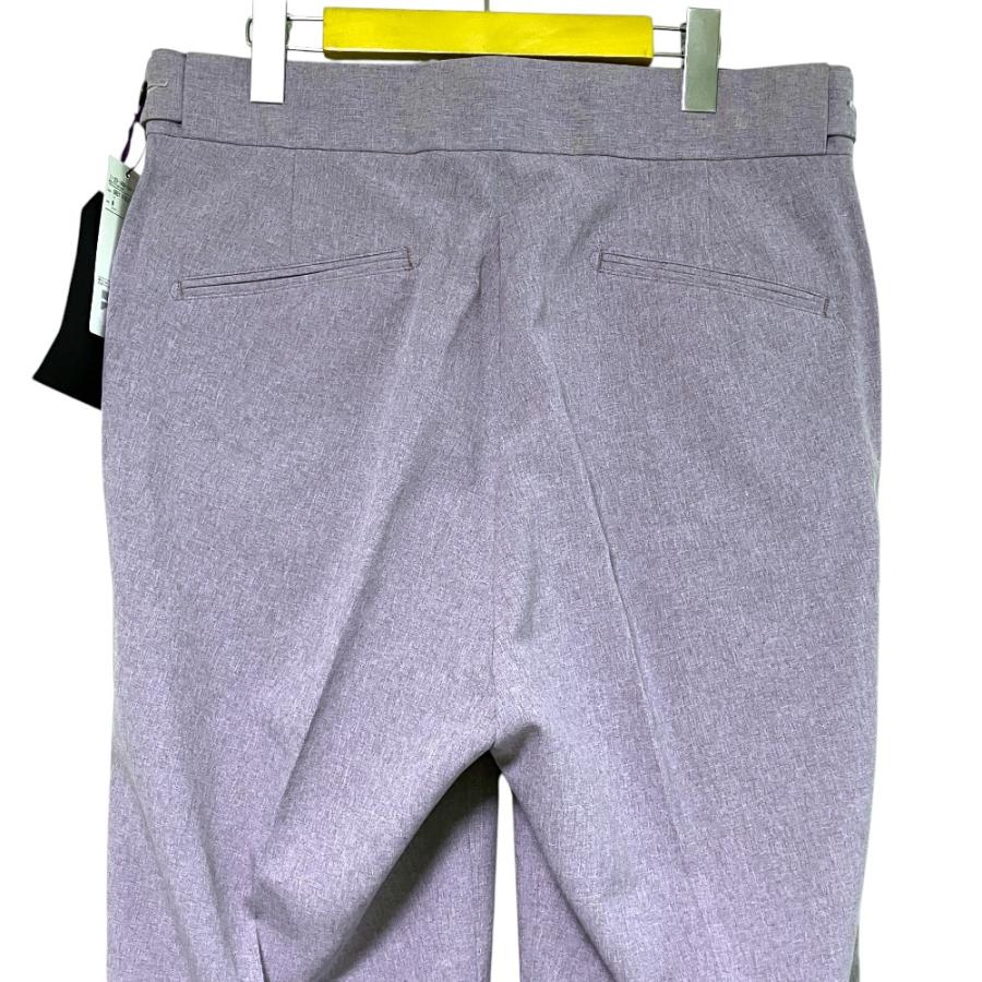 新品同様 NEEDLES ニードルス Side Tab Tucked Trouser ワイド トラウザーズ パンツ Mサイズ パープル メンズ 古着 中古 USED Needles（ニードルス） 新品同様 Side Tab Tucked Trouser ワイド
