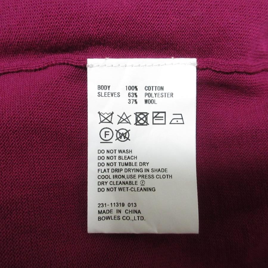 HYKE（ハイク） 美品 23SS HYKE CREWNEC SWEATER WITH SHEER SLEEVE 