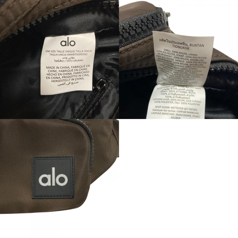 新品同様 ALO アロー エクスプローラーファニーパック ナイロン ボディ