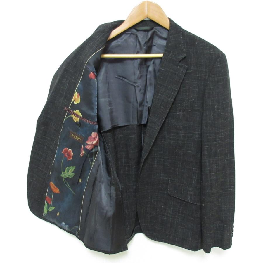 Paul Smith（ポール・スミス） 美品 カノニコ生地 裏地フラワー