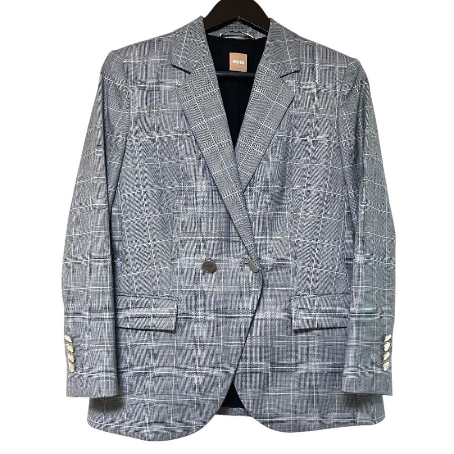 HUGO BOSS（ヒューゴ・ボス） 美品 BOSS ボス グレンチェック柄 ダブル