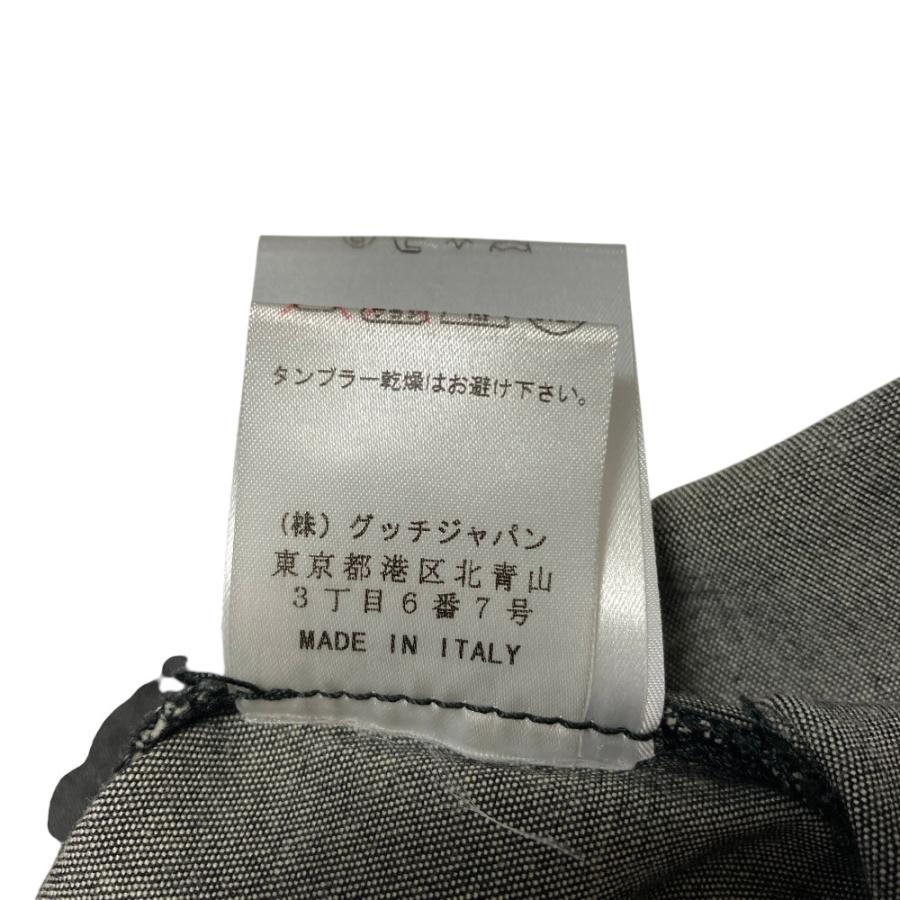 GUCCI（グッチ） 美品 トムフォード期 スリット デニムタイトスカート