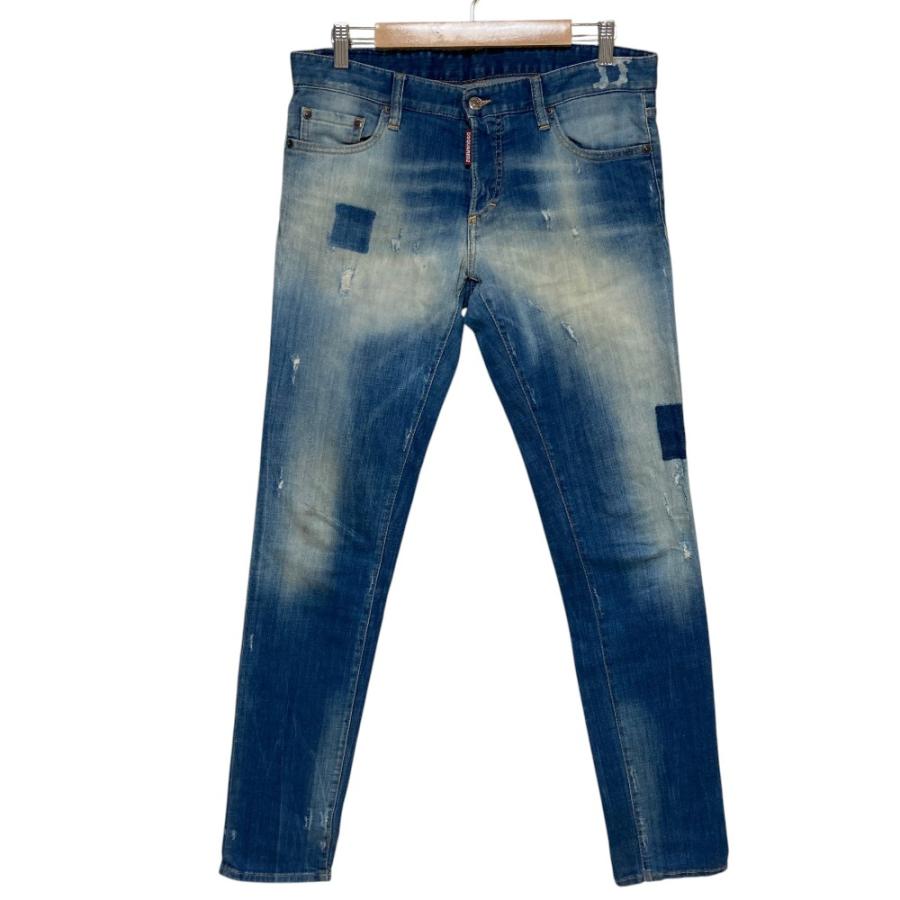 DSQUARED2（ディースクエアード） 良品 Slim Jean ダメージ加工 
