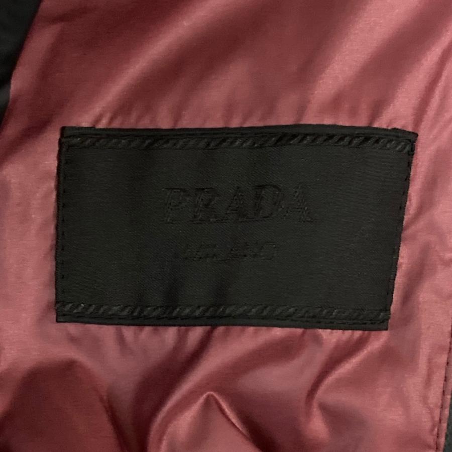 PRADA（プラダ） 美品 フード2WAY ラバーロゴ ジップアップジャケット