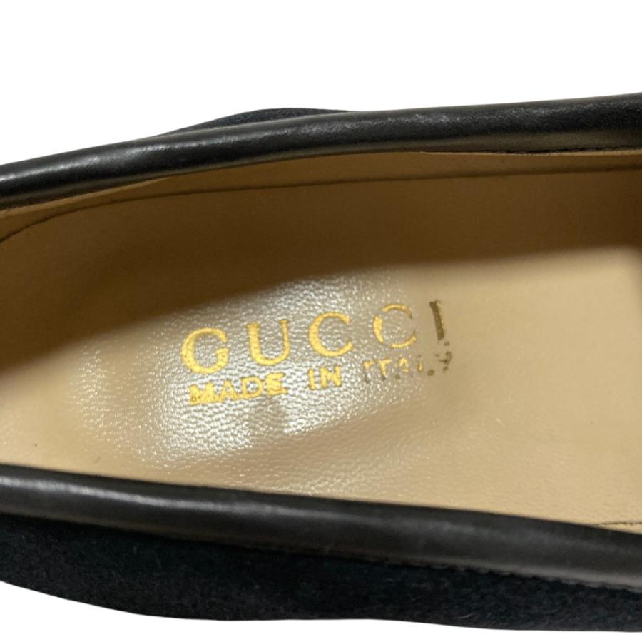 GUCCI（グッチ） 美品 スエードレザー ホースビットローファー 37 24cm