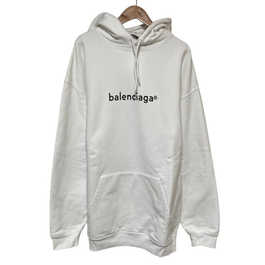BALENCIAGA（バレンシアガ） ロゴプリント フーディ スウェット