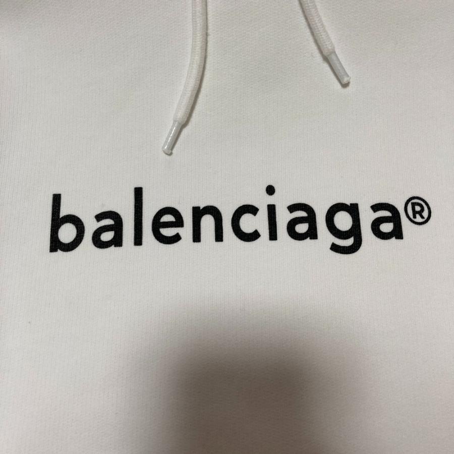 BALENCIAGA（バレンシアガ） ロゴプリント フーディ スウェット