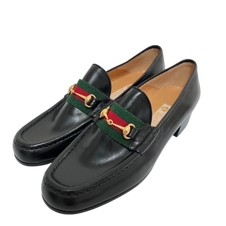 レディースファッション GUCCI グッチ シェリーライン ローファー
