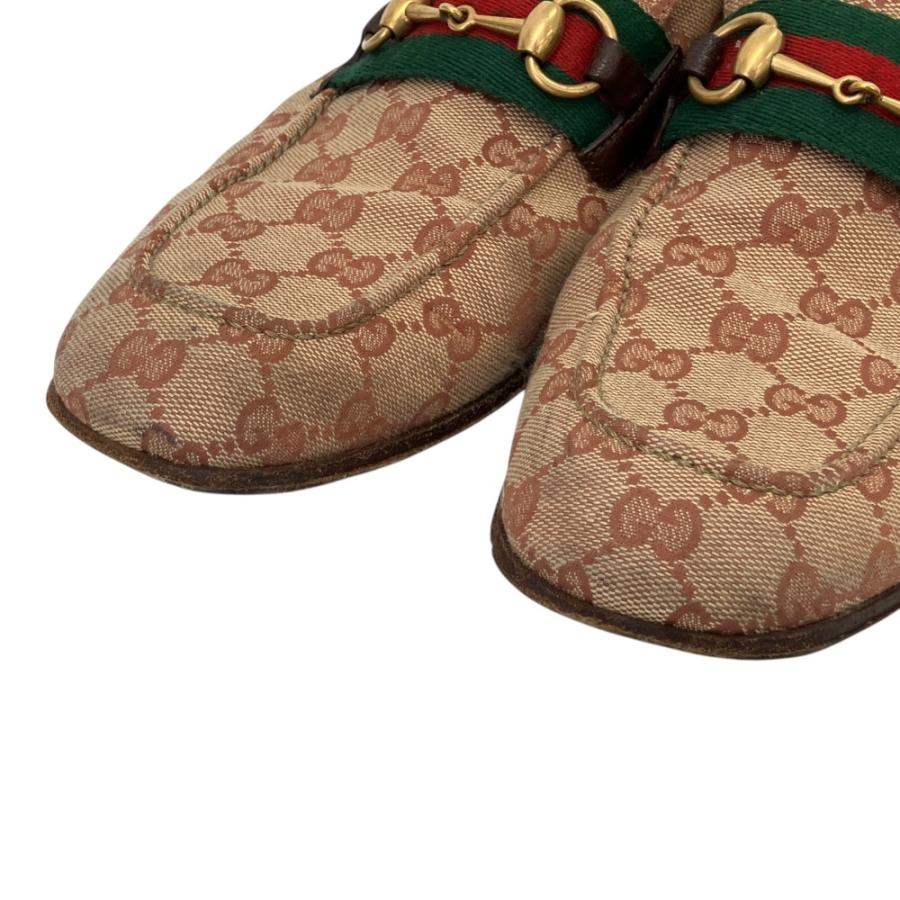 GUCCI（グッチ） 良品 GGキャンバス シェリーライン ホースビット