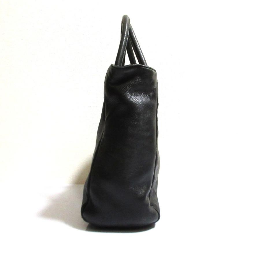 PRADA（プラダ） 良品 ナッパレザー トートバッグ ブラック レディース