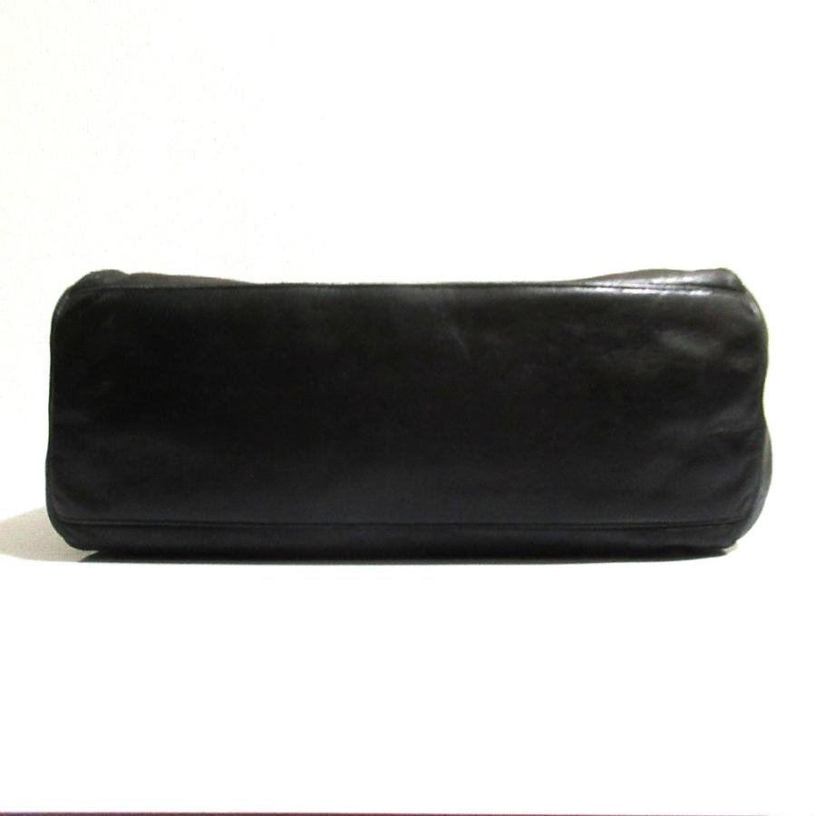 PRADA（プラダ） 良品 ナッパレザー トートバッグ ブラック レディース