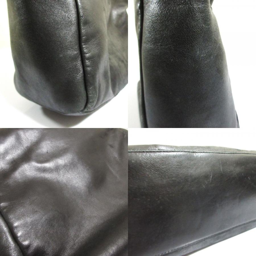 PRADA（プラダ） 良品 ナッパレザー トートバッグ ブラック レディース