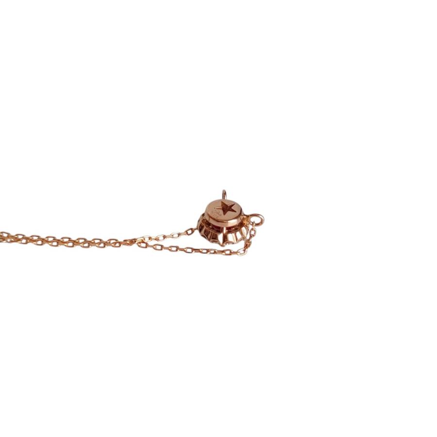 （美品）スタージュエリー  k18 ルビー＆ダイヤ スターネックレス STAR JEWELRY（スタージュエリー） 美品 STAR JEWELR HALO K18PG