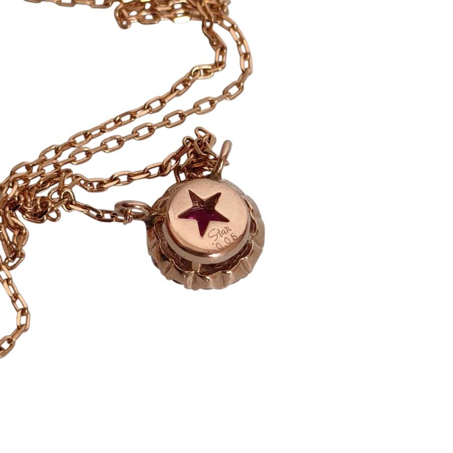 スタージュエリー ルビー ダイヤモンド STAR JEWELRY ネックレス K18YG イエローゴールド /091327 【中古】 スタージュエリー STAR JEWELRY ネックレス 18金 K18イエローゴールド