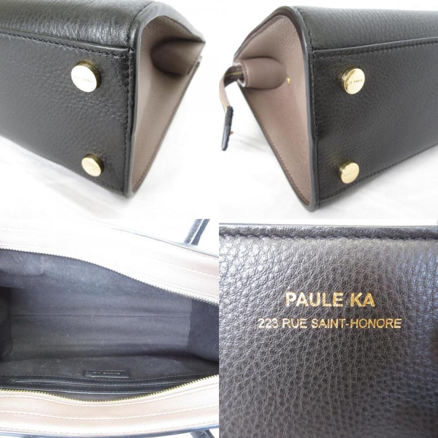 PAULE KA（ポールカ） 美品 2WAY ハンドバッグ ショルダーバッグ 