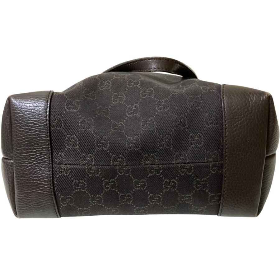 GUCCI（グッチ） 良品 GGキャンバス レザーハンドル トートバッグ