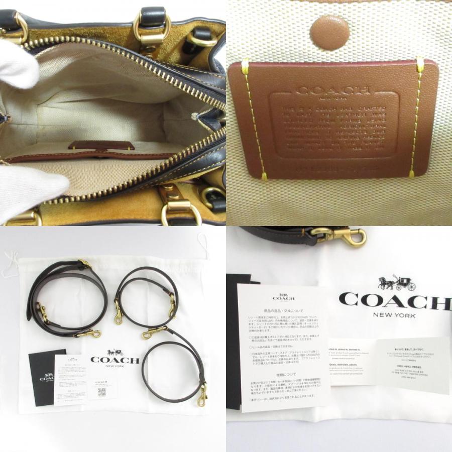 COACH（コーチ） 新品同様 カラーブロック リジェネラティブ レザー 