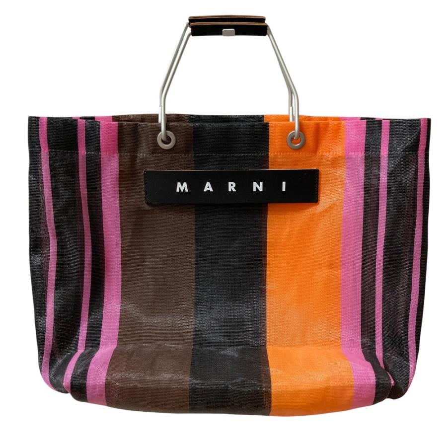 MARNI（マルニ） 美品 マーケット ハンドバッグ マルチカラー 