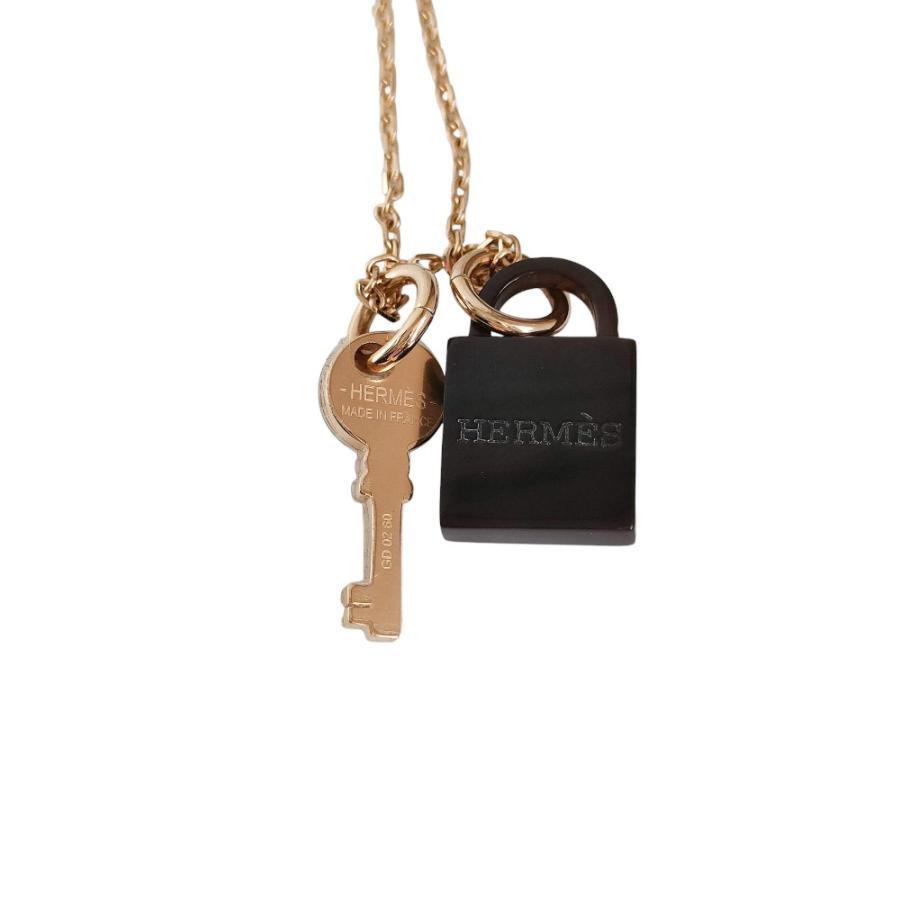 HERMES（エルメス） 美品 アミュレット パドロック PM チェーン 