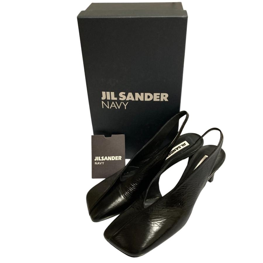 JIL SANDER（ジルサンダー） 美品 スリングバック スクエアトゥ