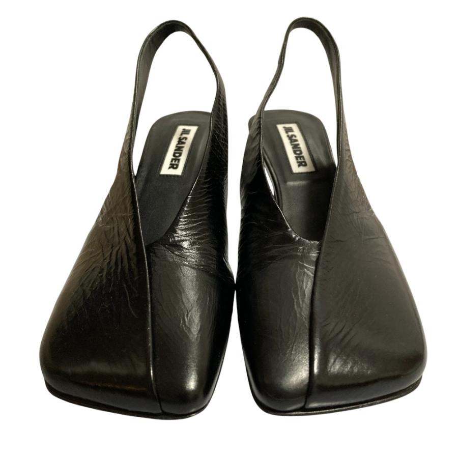 JIL SANDER（ジルサンダー） 美品 スリングバック スクエアトゥ