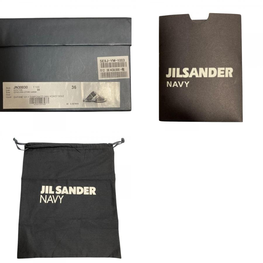 JIL SANDER（ジルサンダー） 美品 スリングバック スクエアトゥ