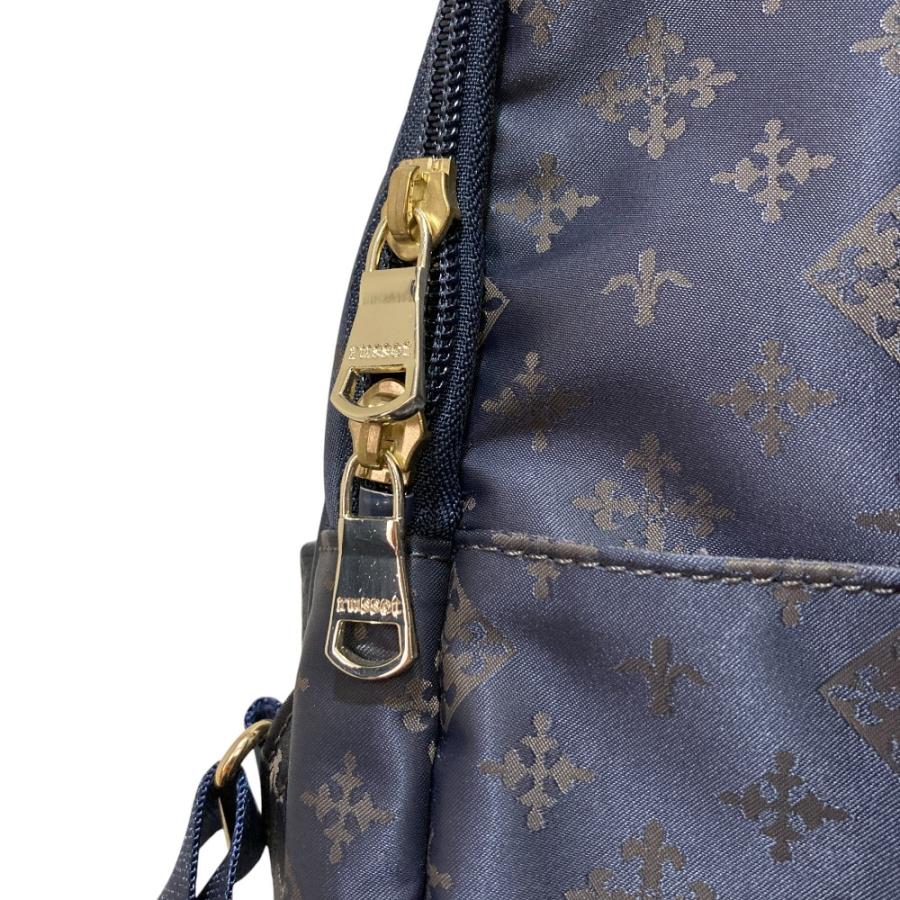 russet（ラシット） 美品 モノグラム レザーコンビ バックパック