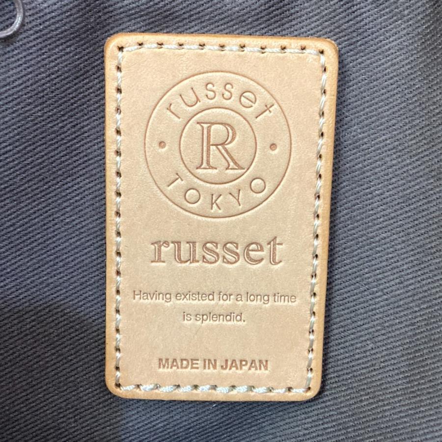 russet（ラシット） 美品 モノグラム レザーコンビ バックパック
