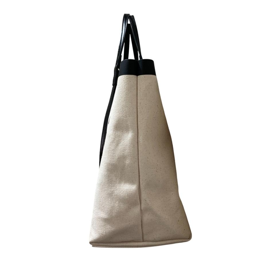 YAHKI（ヤーキ） 美品 キャンバス 2WAY トートバッグ ホワイト 