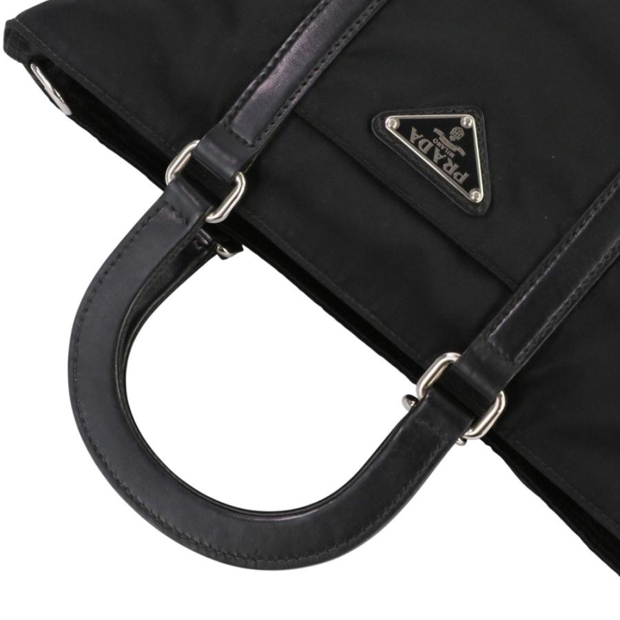 PRADA（プラダ） 良品 ナイロン トライアングルロゴプレート 2WAY
