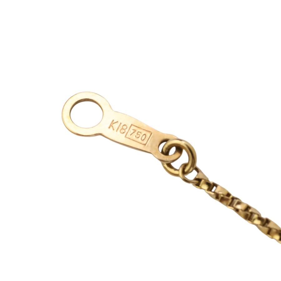 AHKAH（アーカー） 美品 ブレスレット アンクレット 750 K18 ゴールド
