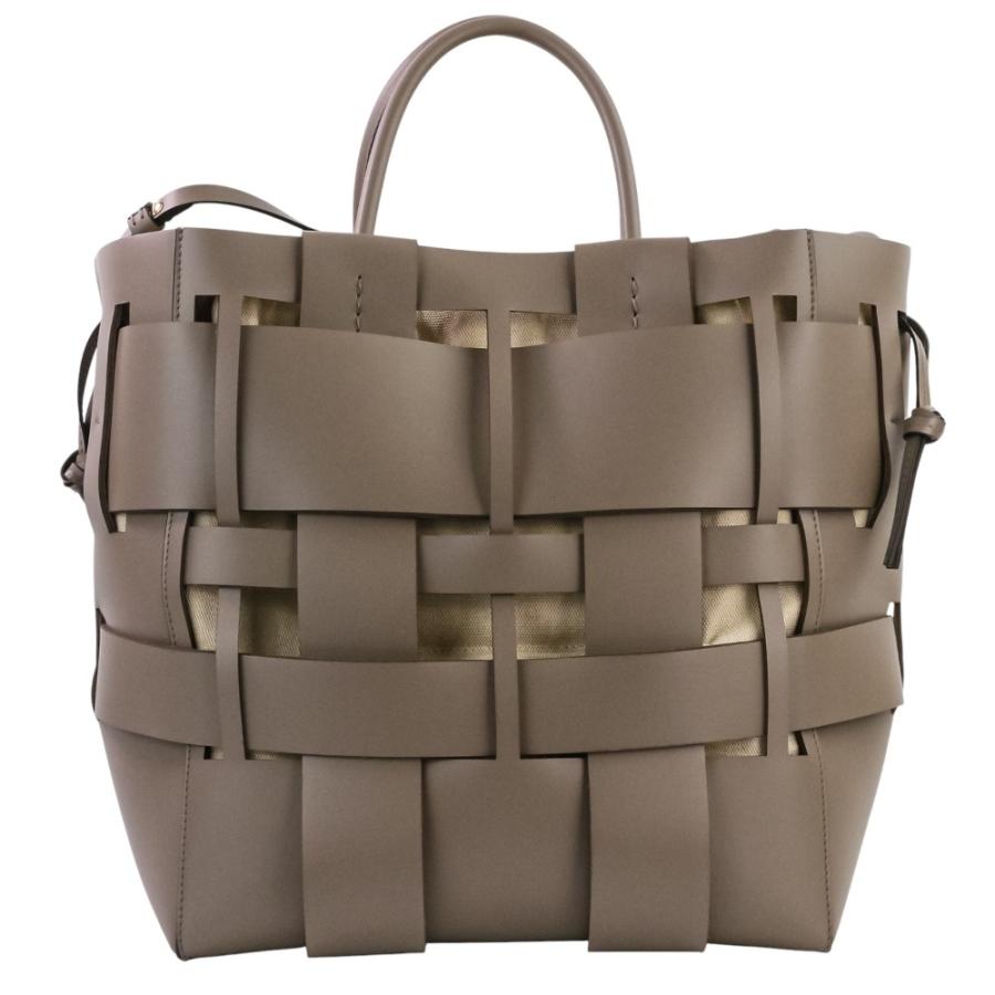 Zanchetti（ザンケッティ） 新品同様 WOVEN SHOPPER 編み上げ2way