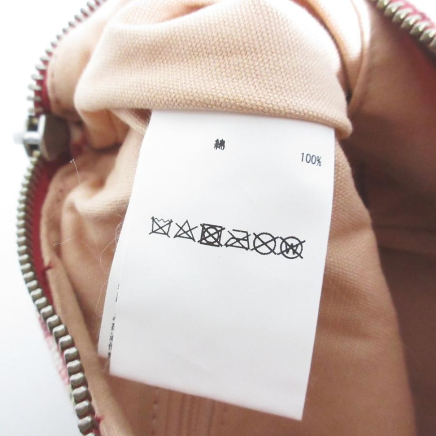 美品 PINK HOUSE ピンクハウス 野ばらギンガムプリント ショルダーバッグ A2111PBG333 レッド レディース 古着 中古 USED kigaeru_446421012006
