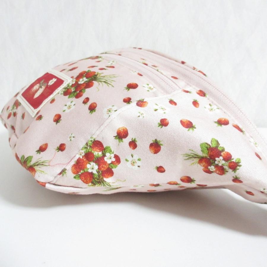 PINK HOUSE（ピンクハウス） 美品 イチゴプリント キャンバス ボディ