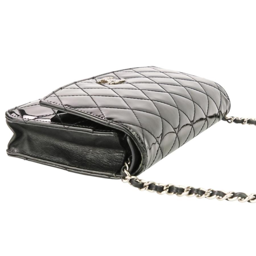 CHANEL（シャネル） 良品 ブリリアント パテント マトラッセ チェーン 