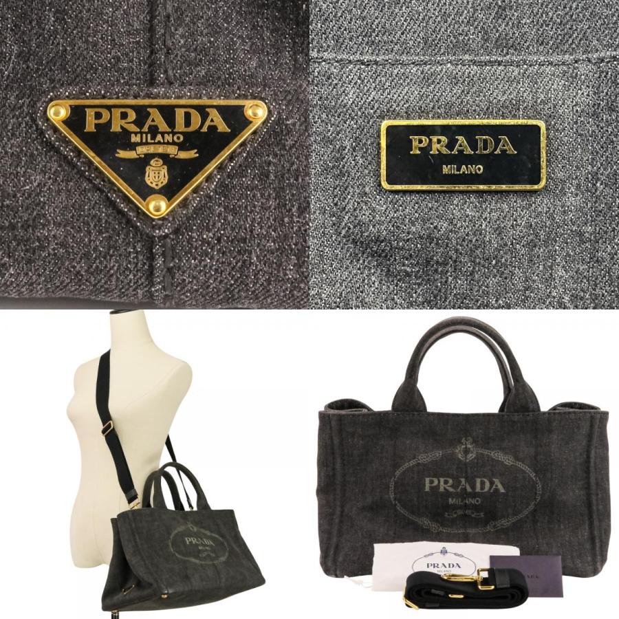 PRADA（プラダ） 美品 カナパ デニム 2way トートバッグ 1BG439