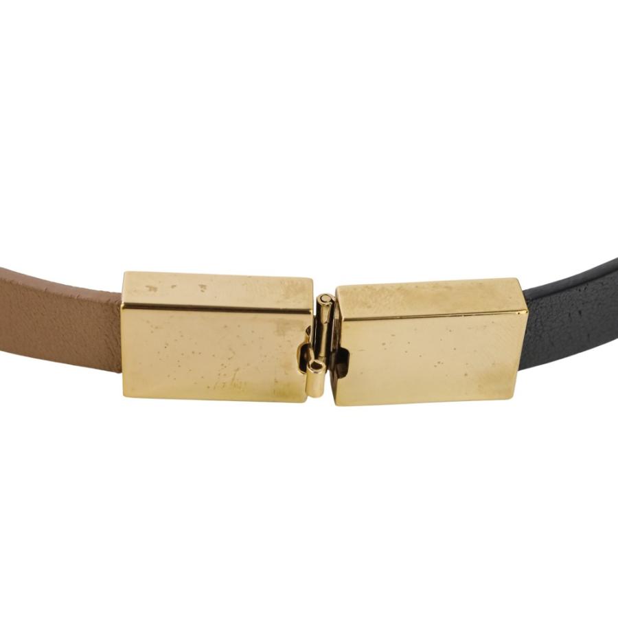 JIL SANDER（ジルサンダー） 良品 チェーン レザーコンビ チョーカー