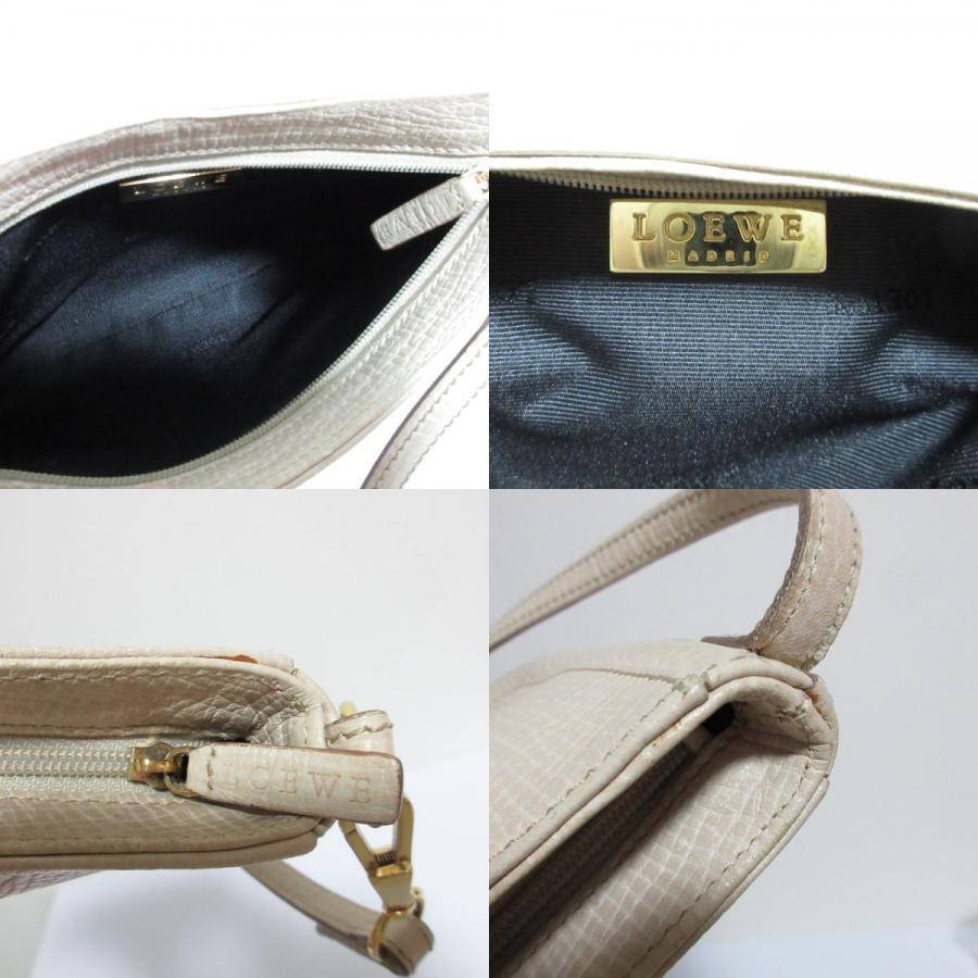 LOEWE（ロエベ） 良品 レザー ミニハンドバッグ ワンショルダーバッグ