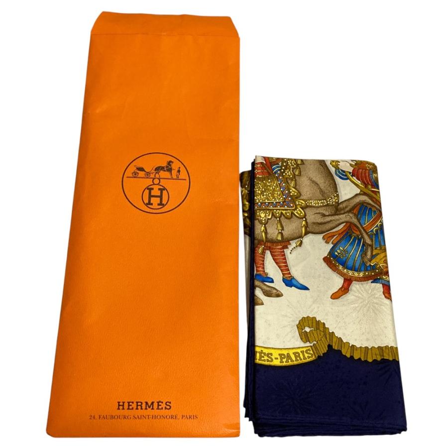 HERMES（エルメス） 新品同様 カレ 90 LES FETES DU ROI SOLEIL 太陽王