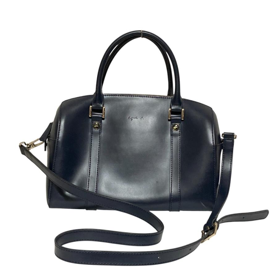 agnes b  voyage 2way ボストンバッグ RAT01-12 ナイロン 2way スモール ボストンバッグ | アニエスベー