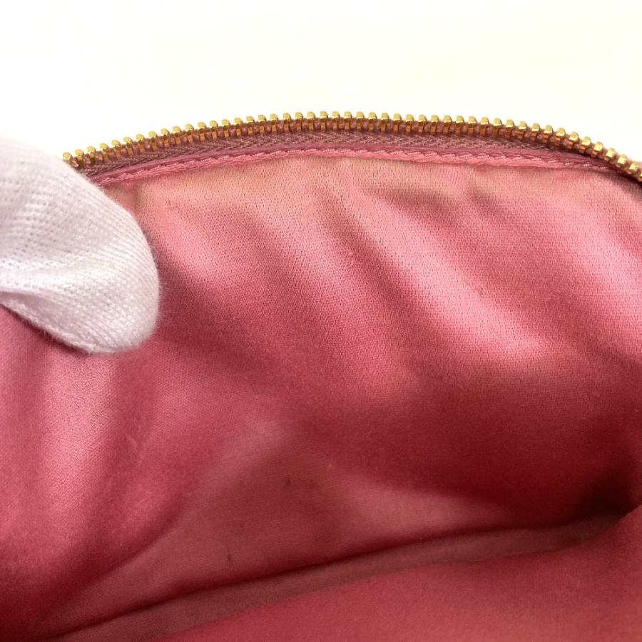 miu miu（ミュウミュウ） ナッパレザー アクセサリーポーチ バッグ