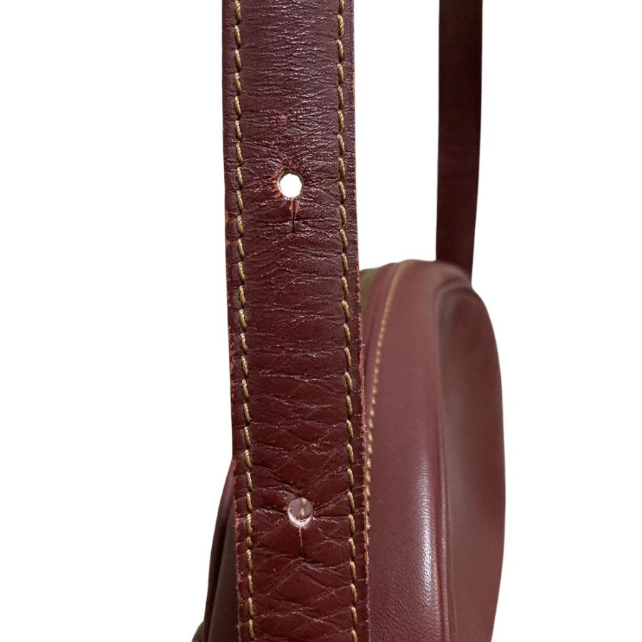 Cartier（カルティエ） 良品 マストライン ショルダーバッグ ボルドー