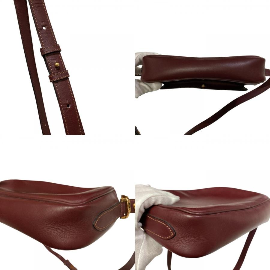 Cartier（カルティエ） 良品 マストライン ショルダーバッグ ボルドー