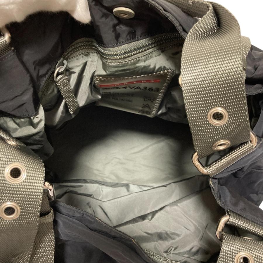 PRADA SPORT プラダスポーツ ナイロントートバッグ 4VA363 ブラック