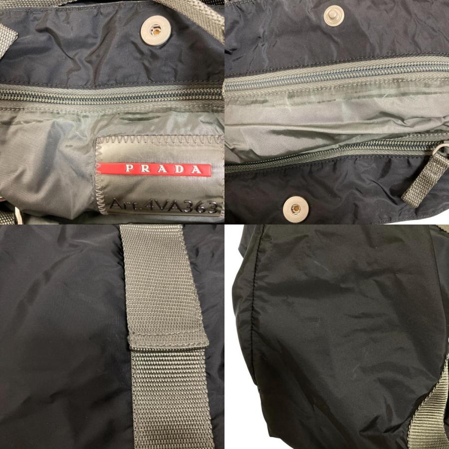 PRADA SPORT プラダスポーツ ナイロントートバッグ 4VA363 ブラック