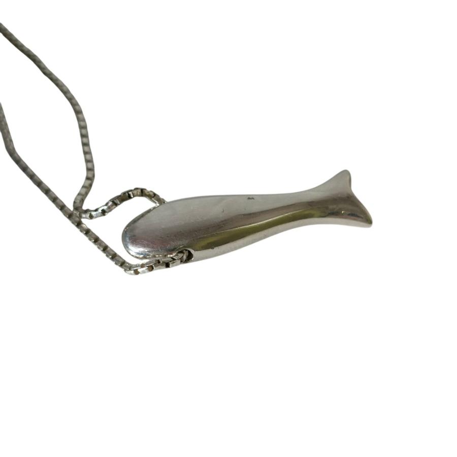 Clio blue（クリオブルー） 美品 925SV フィッシュ 魚モチーフ小